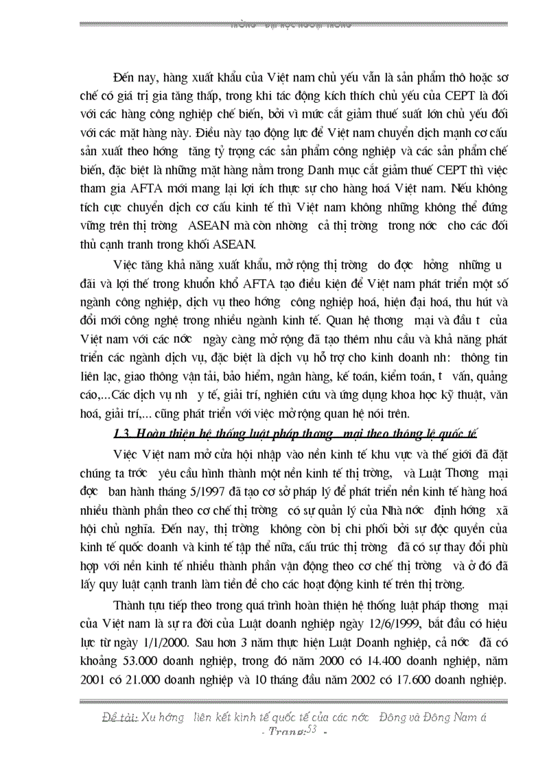 image for page Xu hướng liên kết kinh tế quốc tế của các nước Đông và Đông nam á