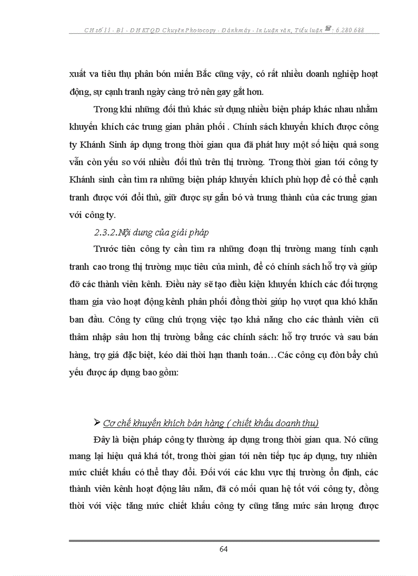 image for page Hoàn thiện hoạt động quản trị hệ thống kờnh phõn phối tại cụng ty TNHH Quốc Tế Khỏnh Sinh