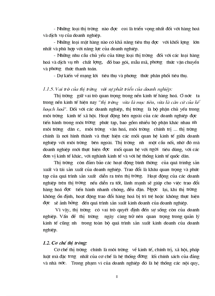 image for page Phương hướng và một số giải pháp nhằm duy trì mở rộng thị trường tiêu thụ sản phẩm của Công ty thương mại thuốc lá