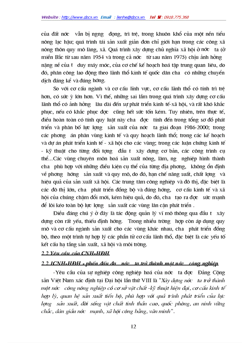 image for page CNH HĐH và vai trò của nó trong sự nghiệp xây dựng chủ nghĩa xã hội ở nước ta