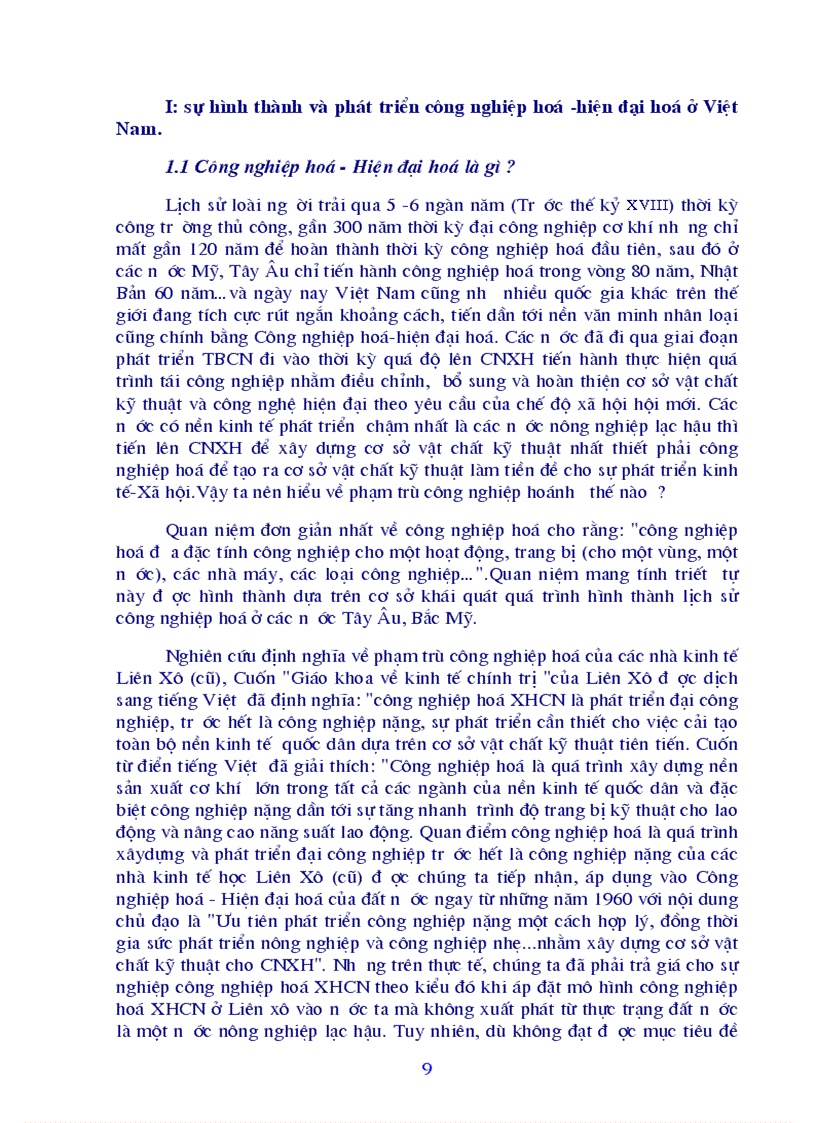 image for page Công nghiệp hoá hiện đại hoá ở Việt Nam