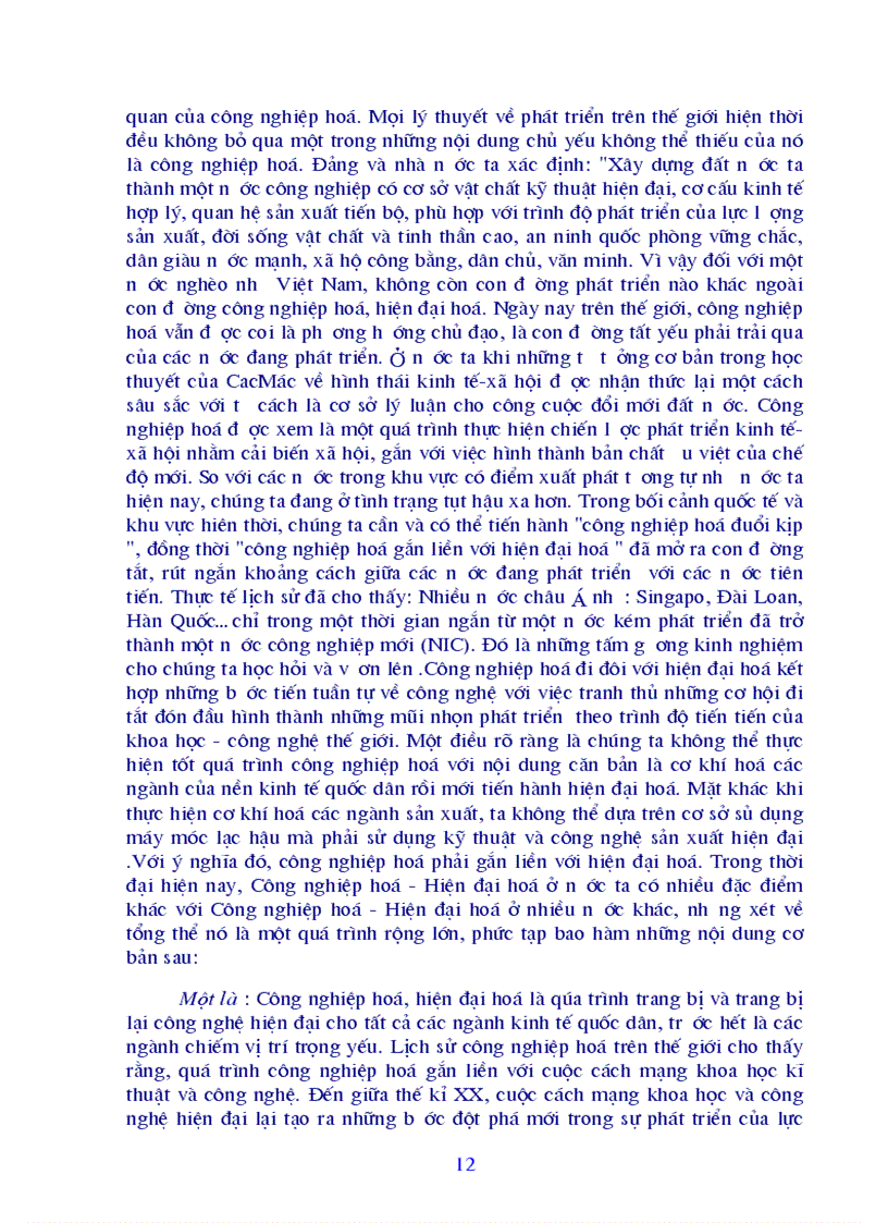 image for page Công nghiệp hoá hiện đại hoá ở Việt Nam