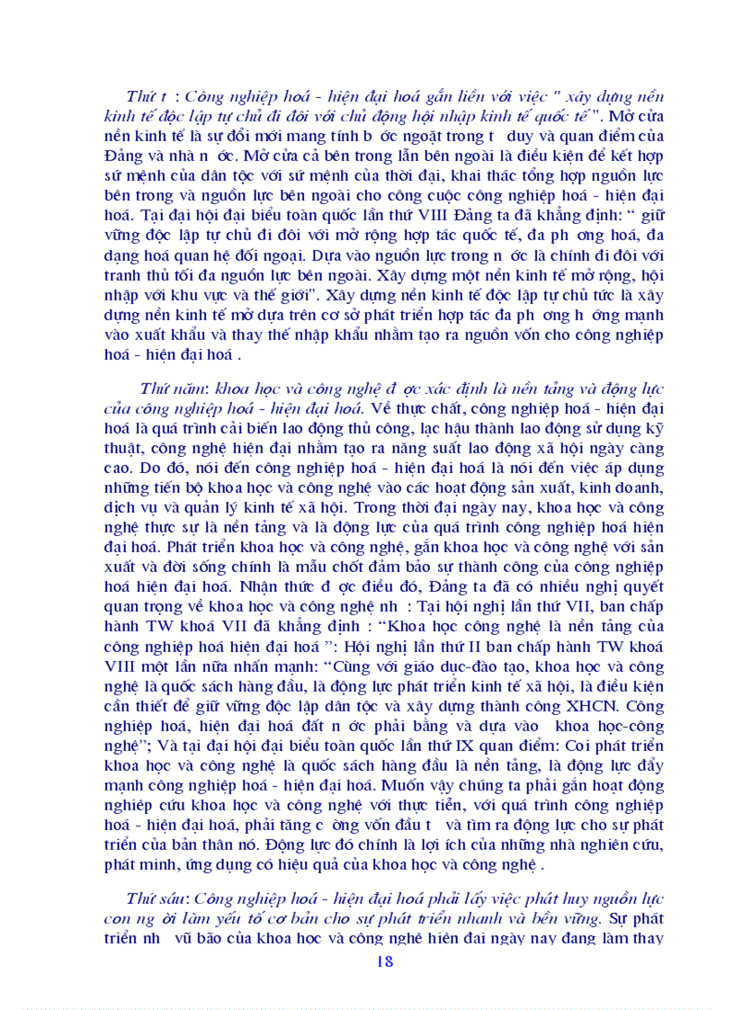 image for page Công nghiệp hoá hiện đại hoá ở Việt Nam