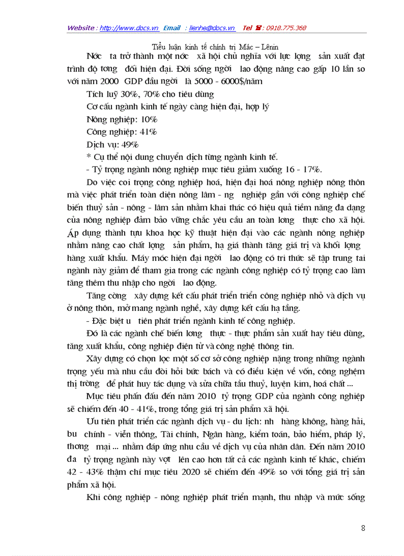 image for page Chuyển dịch cơ cấu ngành kinh tế theo hướng CNH HĐH trong điều kiện hội nhập kinh tế Quốc Tế