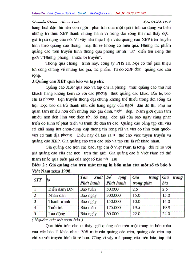 image for page Tình hình sử dụng nghệ thuật tiêu thụ XBP ở công ty Phát Hành sách Hà Nội hiện nay