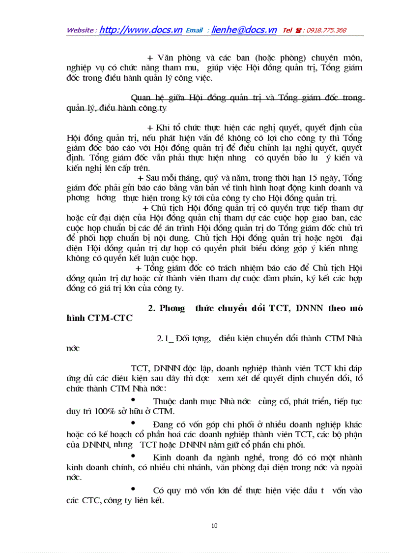 image for page Vận dụng mô hình công ty mẹ công ty con trong nền kinh tế Việt Nam