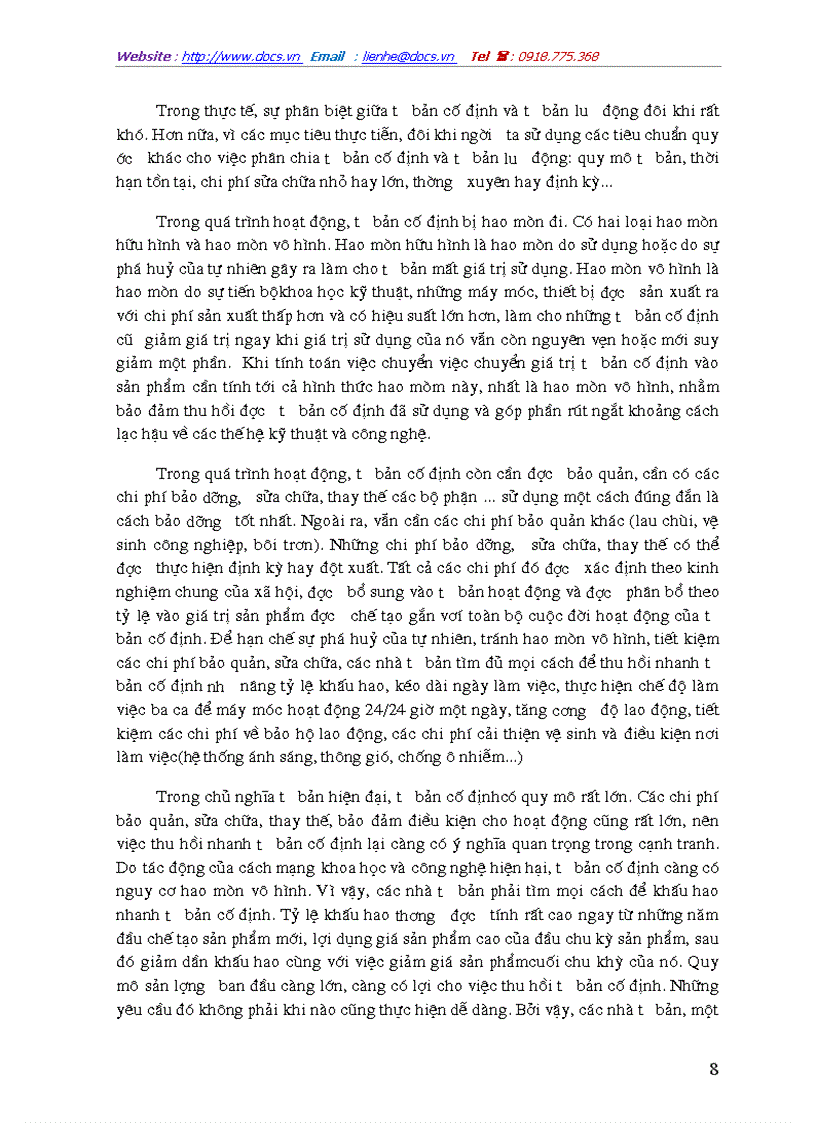 image for page Học thuyết tuần hoàn và chu chuyển tư bản và sự vận dụng nó vào nền kinh tế thị trường thời kỳ quá độ ở nước ta