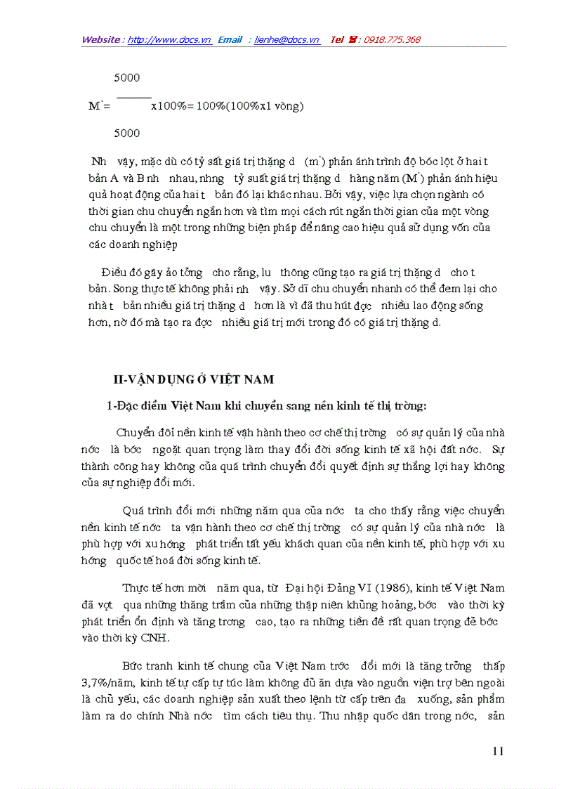 image for page Học thuyết tuần hoàn và chu chuyển tư bản và sự vận dụng nó vào nền kinh tế thị trường thời kỳ quá độ ở nước ta