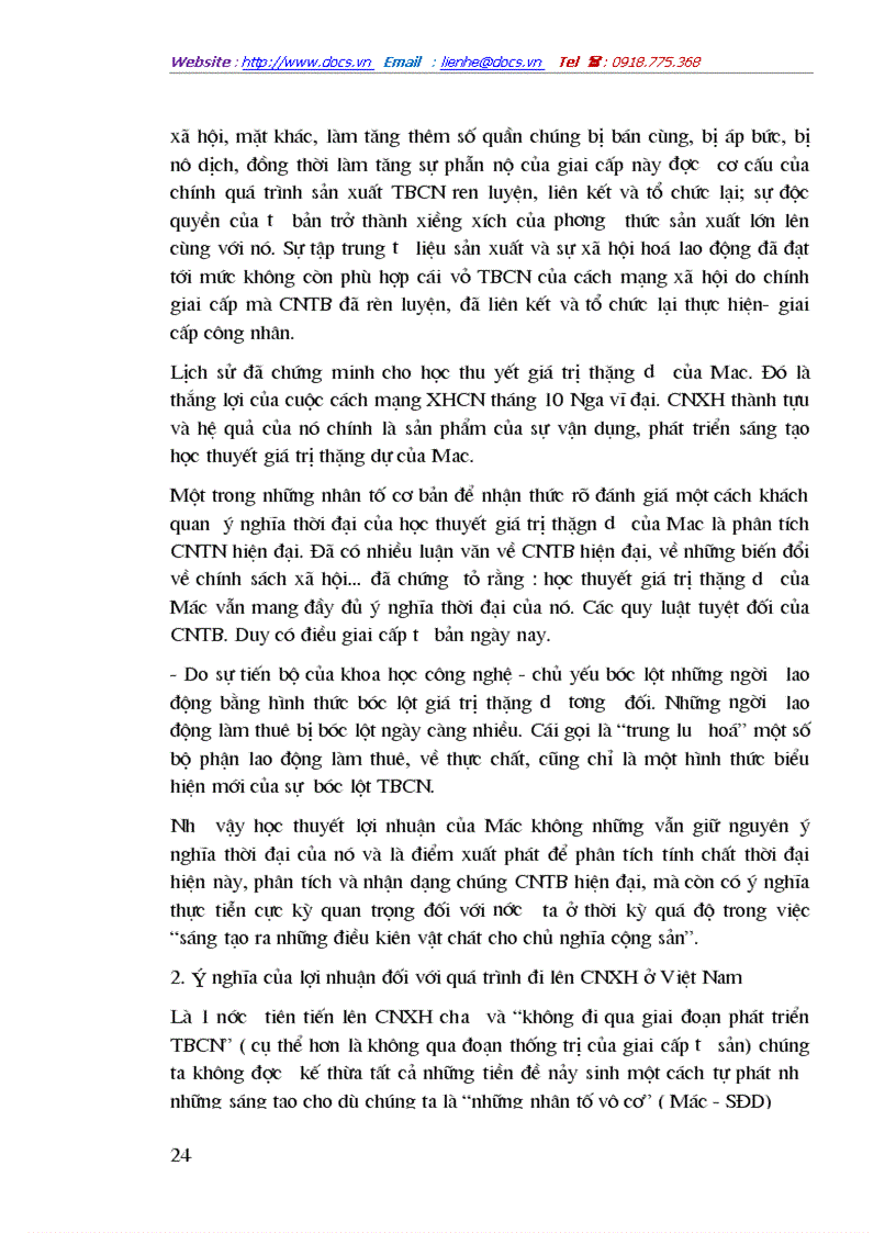 image for page Giá trị lý luận và thực tiễn của học thuyết lợi nhuận