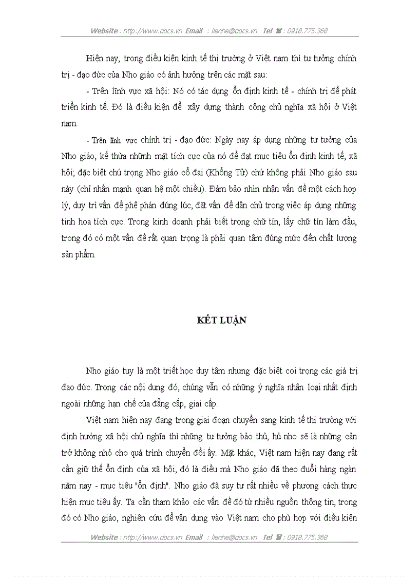 image for page Nho giáo và ảnh hưởng của Nho giáo ở Việt nam