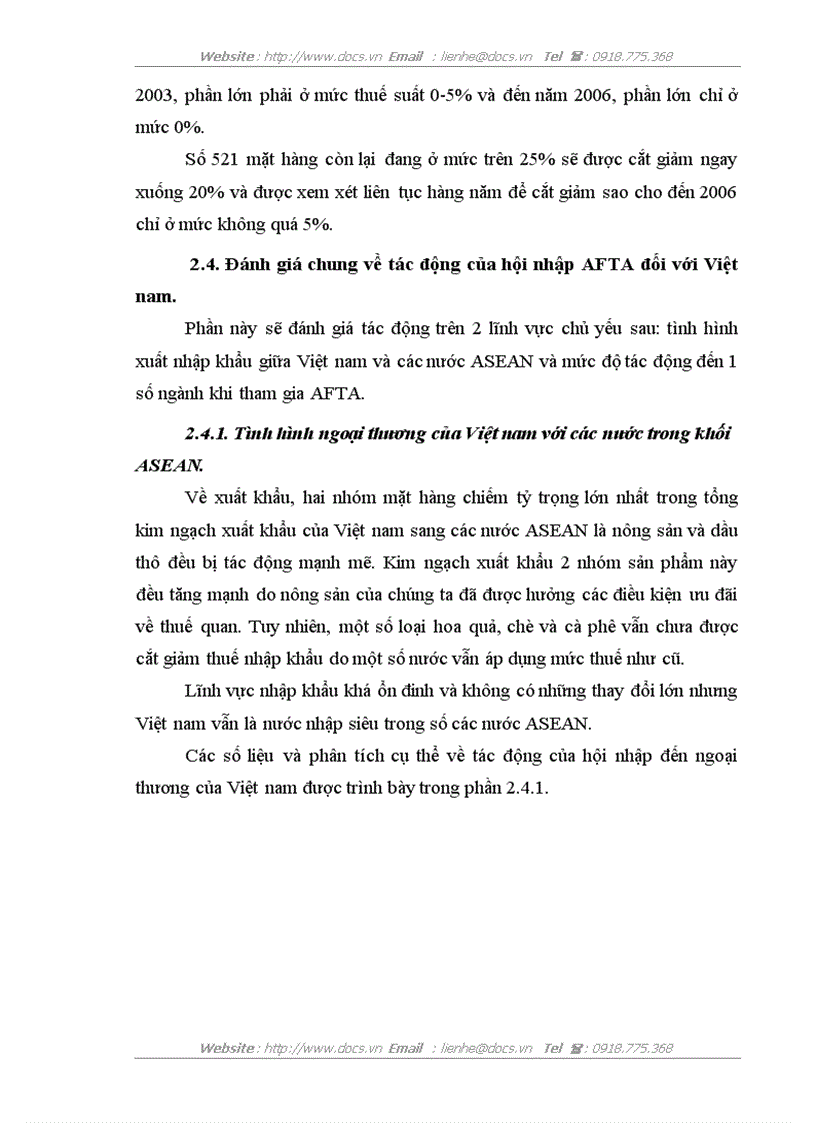 image for page Những thách thức của Việt Nam trong tiến trình hội nhập AFTA