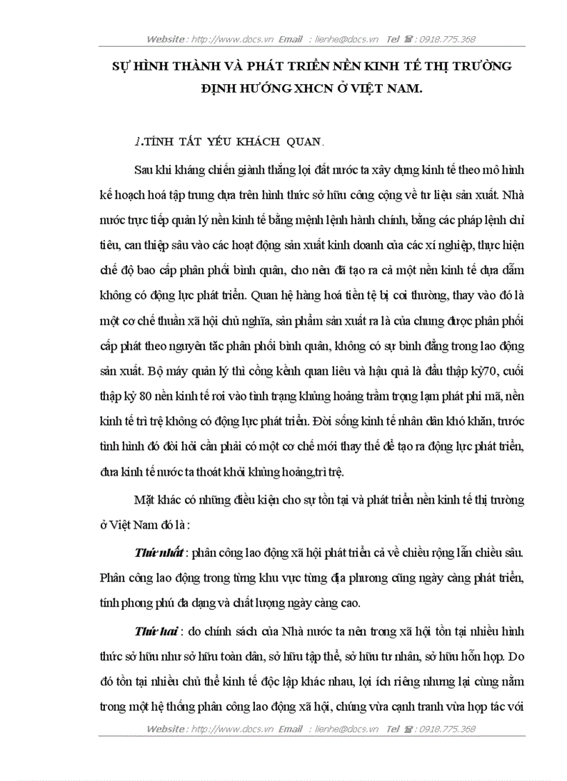 image for page Kinh tế thị trường