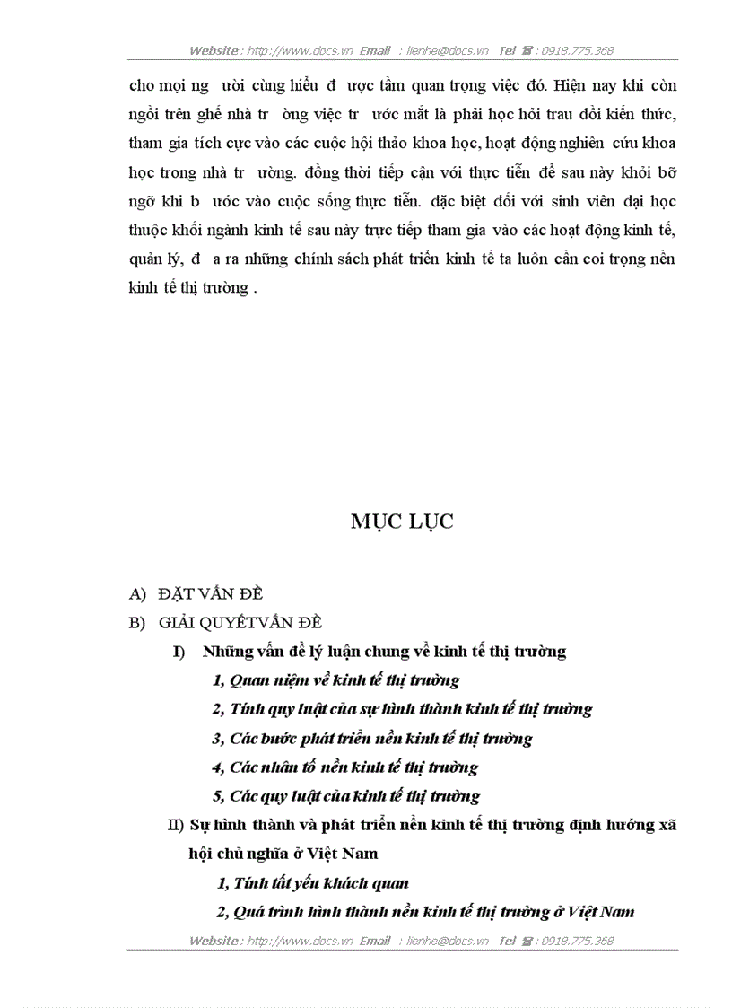 image for page Kinh tế thị trường