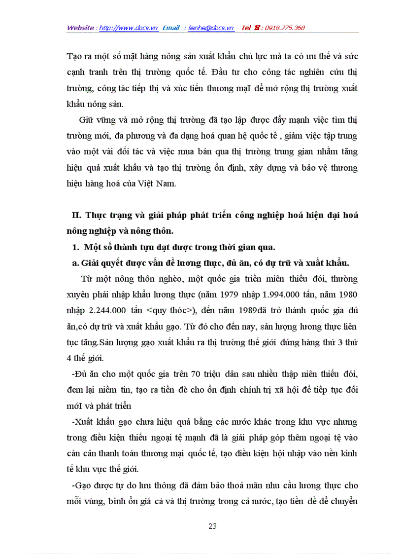 image for page Quá trình công nghiệp hoá hiện đại hoá nông nghiệp và nông thôn ở nước ta