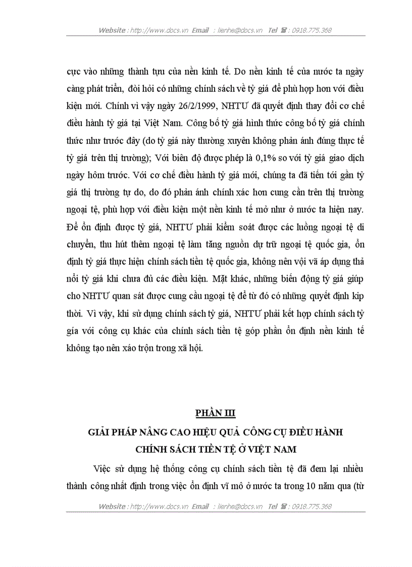 image for page Giải pháp nâng cao hiệu quả công cụ điều hành chính sách tiền tệ ở việt nam