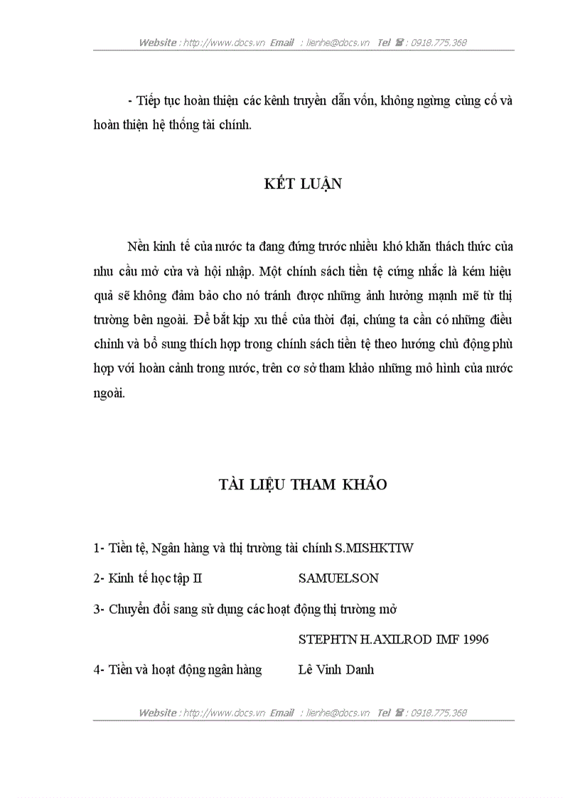 image for page Giải pháp nâng cao hiệu quả công cụ điều hành chính sách tiền tệ ở việt nam