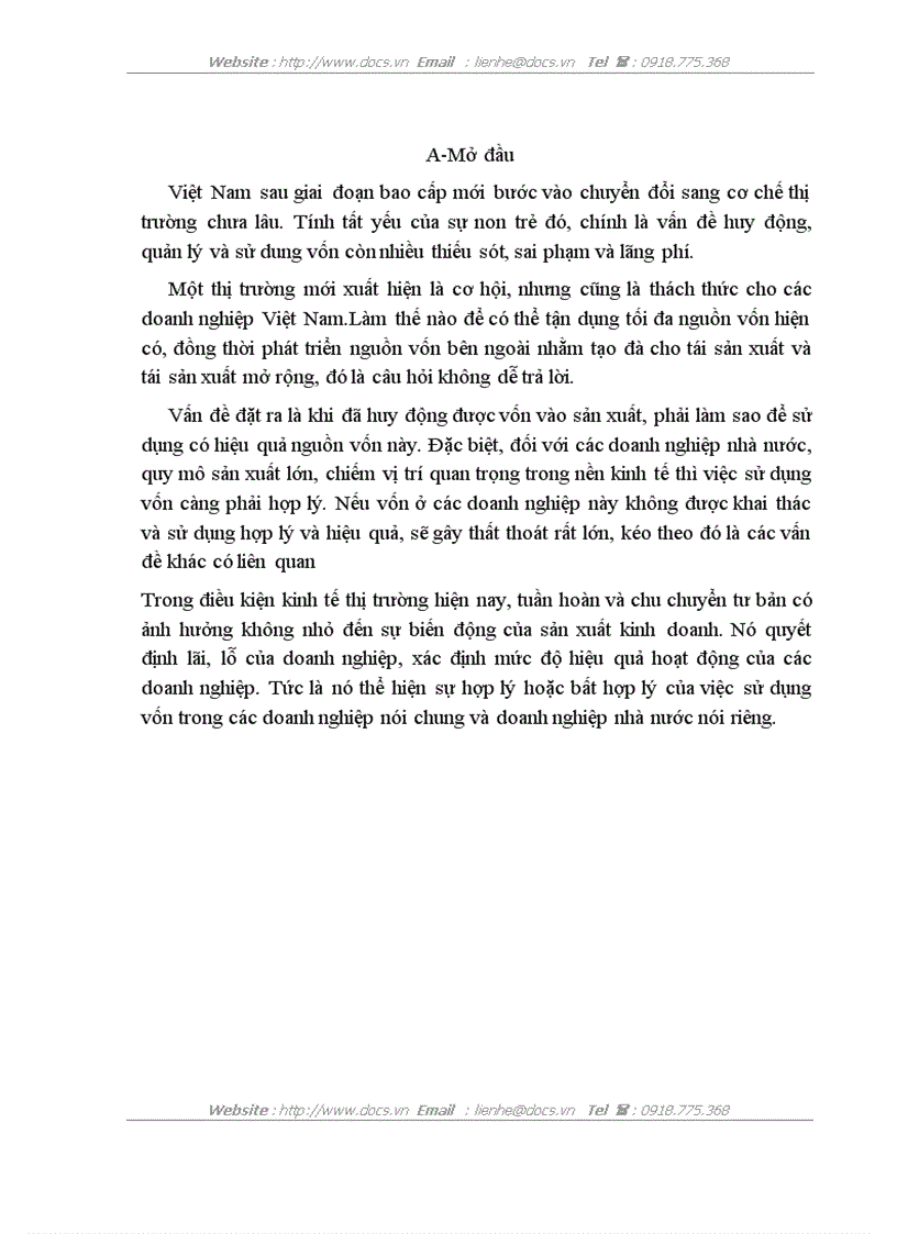 image for page Tuần hoàn và chu chuyển tư bản