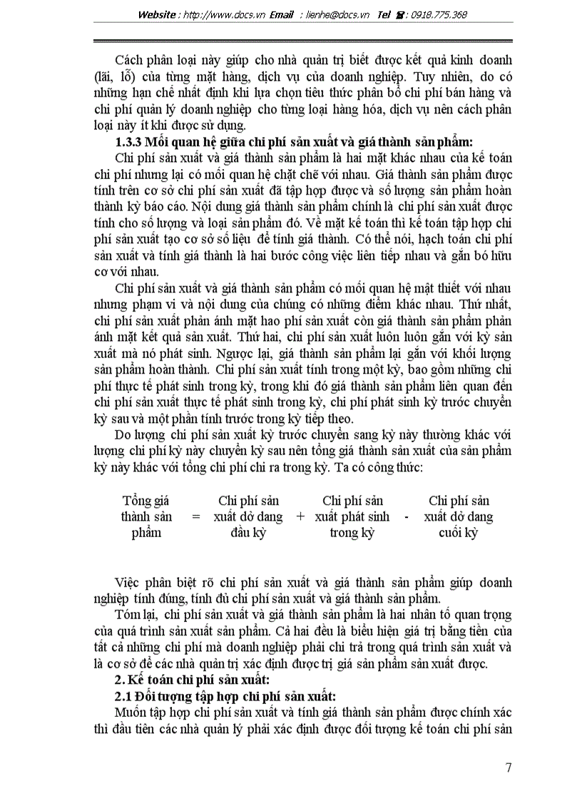 image for page Tổ chức hạch toán chi phí sản xuất kinh doanh và tính giá thành sản phẩm tại Công ty sản xuất thương mại Hàn Việt