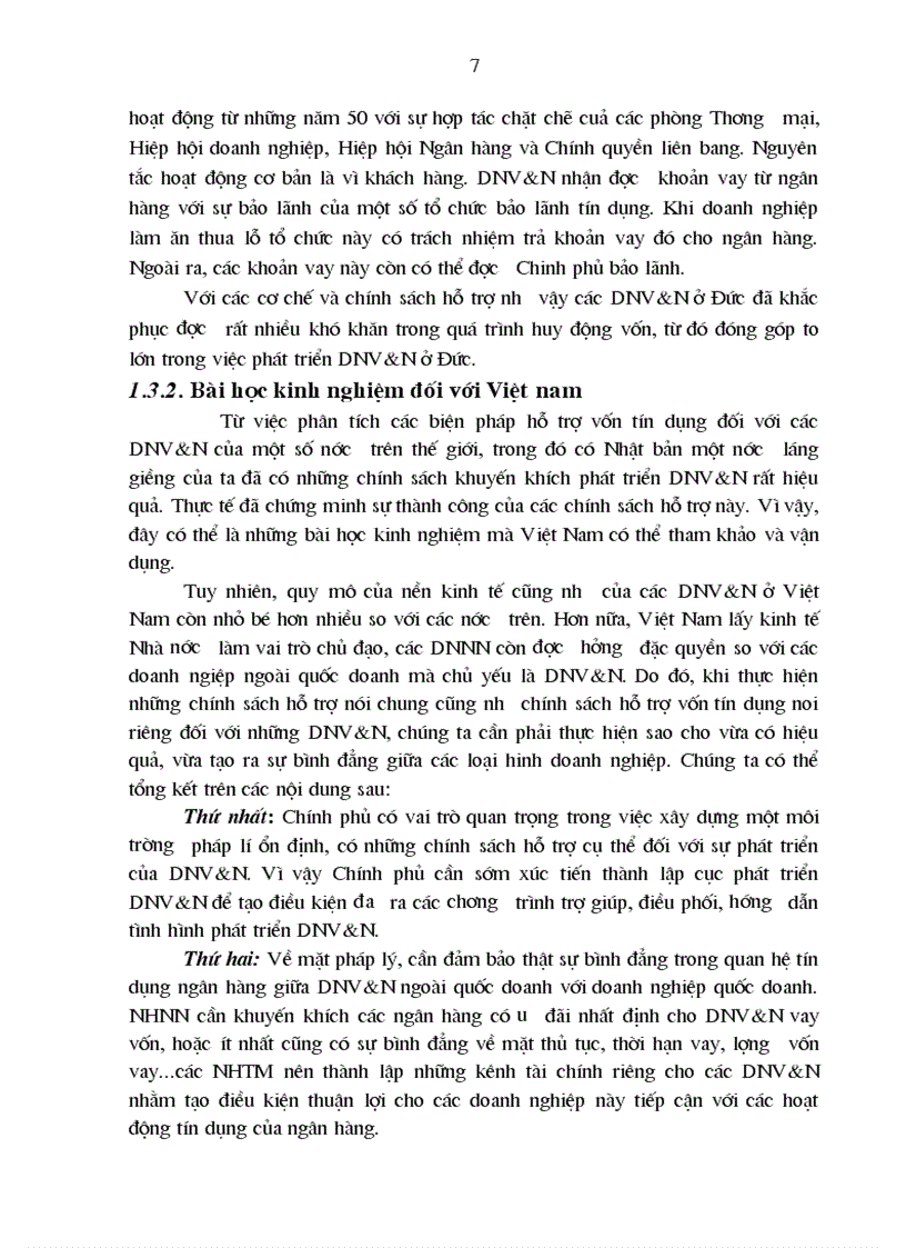 image for page Giải pháp tín dụng ngân hàng nhằm phát triển DNV N tại VP Bank