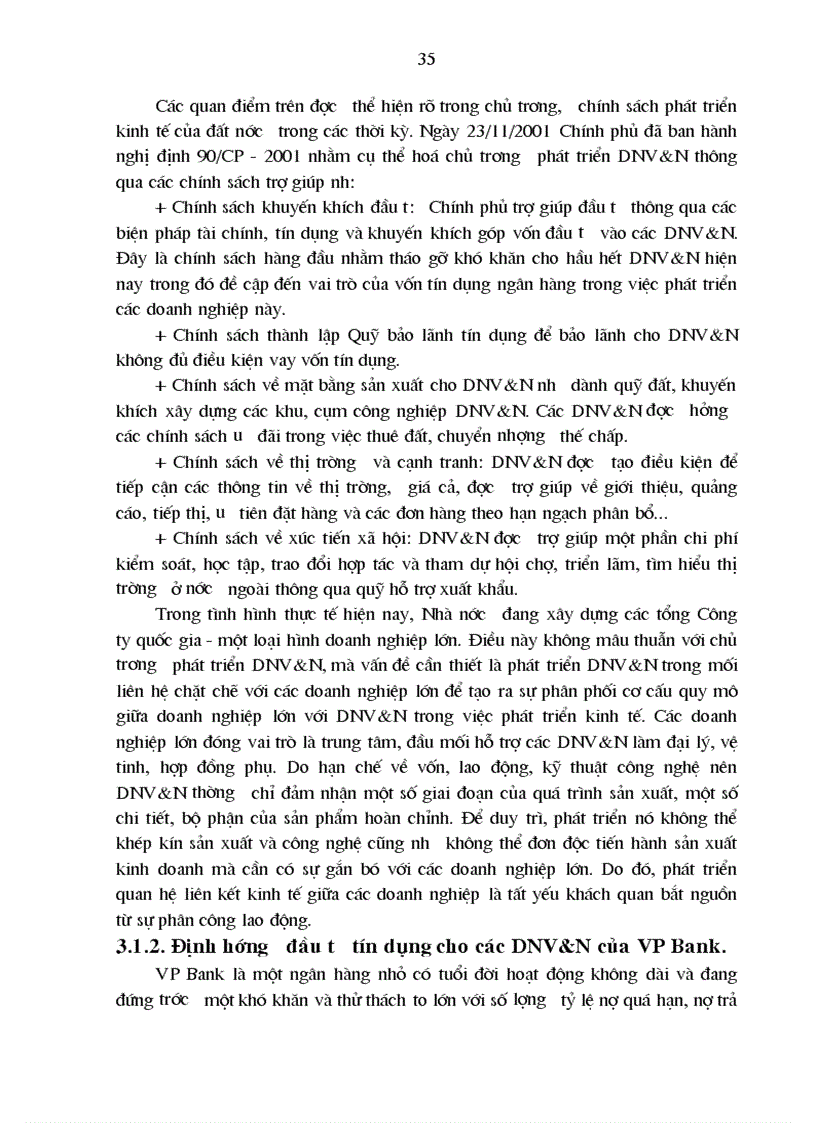 image for page Giải pháp tín dụng ngân hàng nhằm phát triển DNV N tại VP Bank