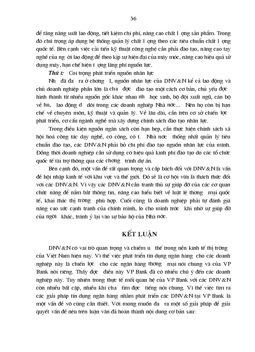 image for page Giải pháp tín dụng ngân hàng nhằm phát triển DNV N tại VP Bank