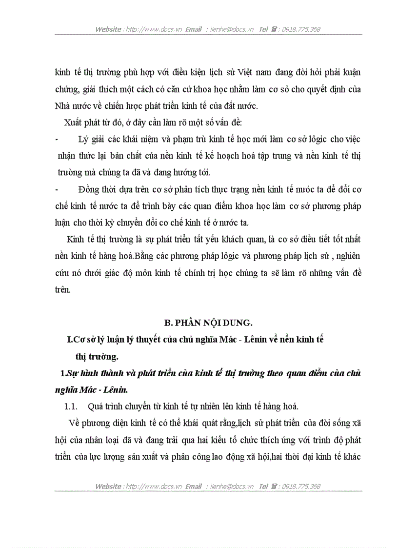 image for page Lý luận của chủ nghĩa Mac Lenin về nền kinh tế thị trường và vận dụng nó ở Việt Nam