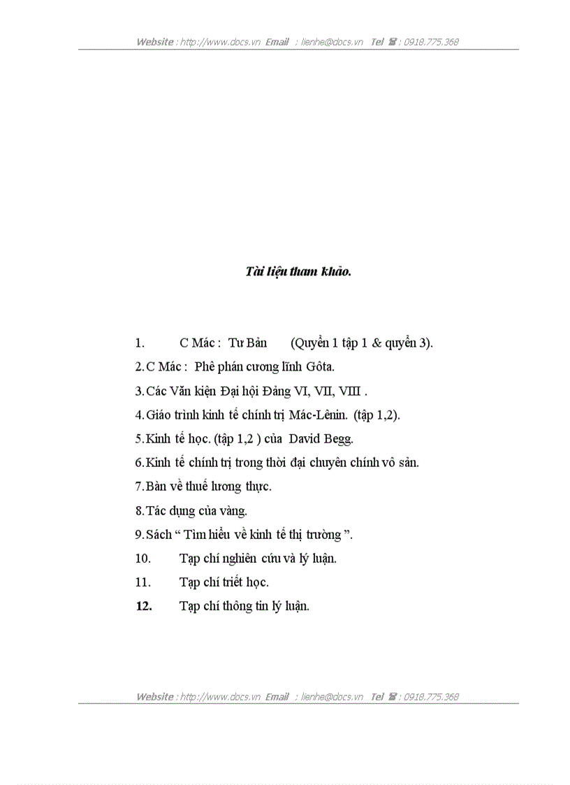 image for page Lý luận của chủ nghĩa Mac Lenin về nền kinh tế thị trường và vận dụng nó ở Việt Nam