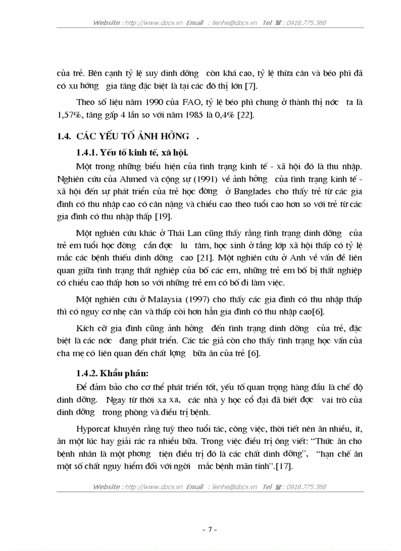 image for page Đánh giá tình trạng dinh dưỡng và tập tính dinh dưỡng của lứa tuổi vị thành niên