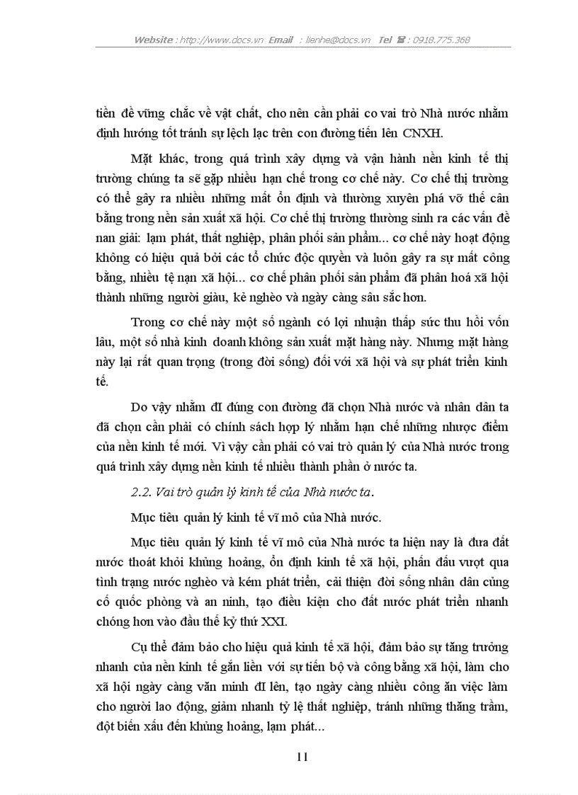 image for page Vai trò của Nhà nước trong nền kinh tế thị trường định hướng XHCN ở nước ta hiện nay