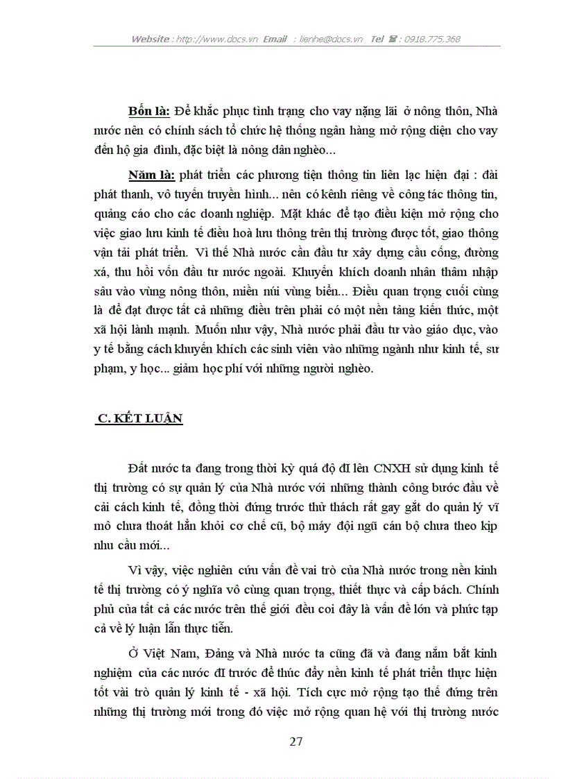 image for page Vai trò của Nhà nước trong nền kinh tế thị trường định hướng XHCN ở nước ta hiện nay