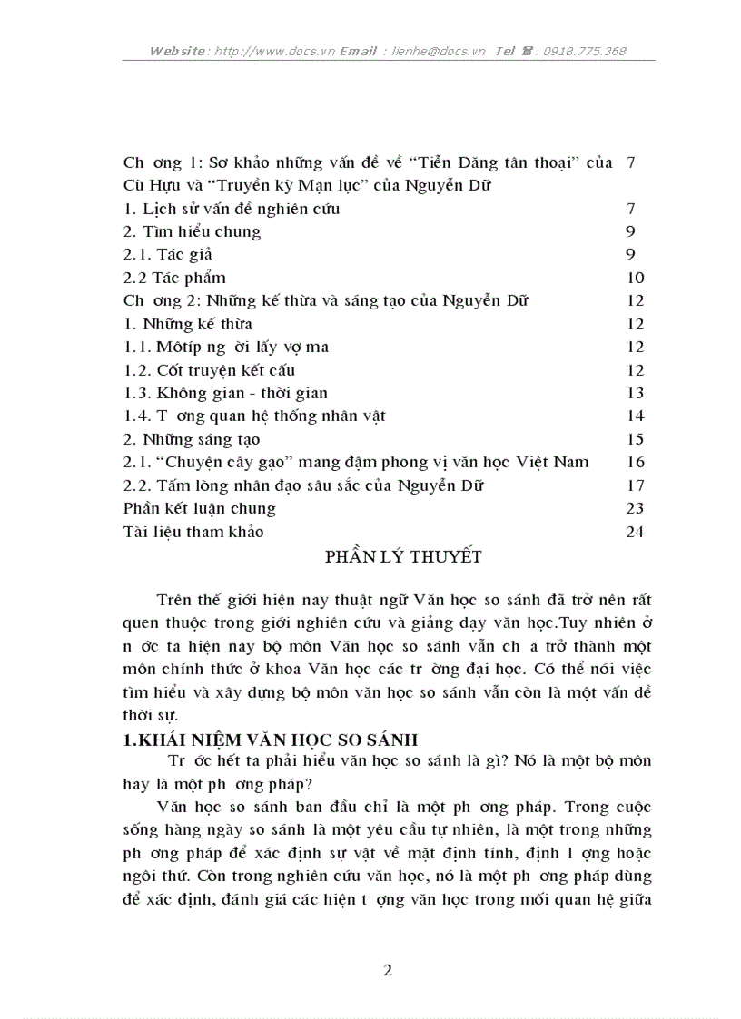 image for page Bài tập tiểu luận lý luận văn học so sánh