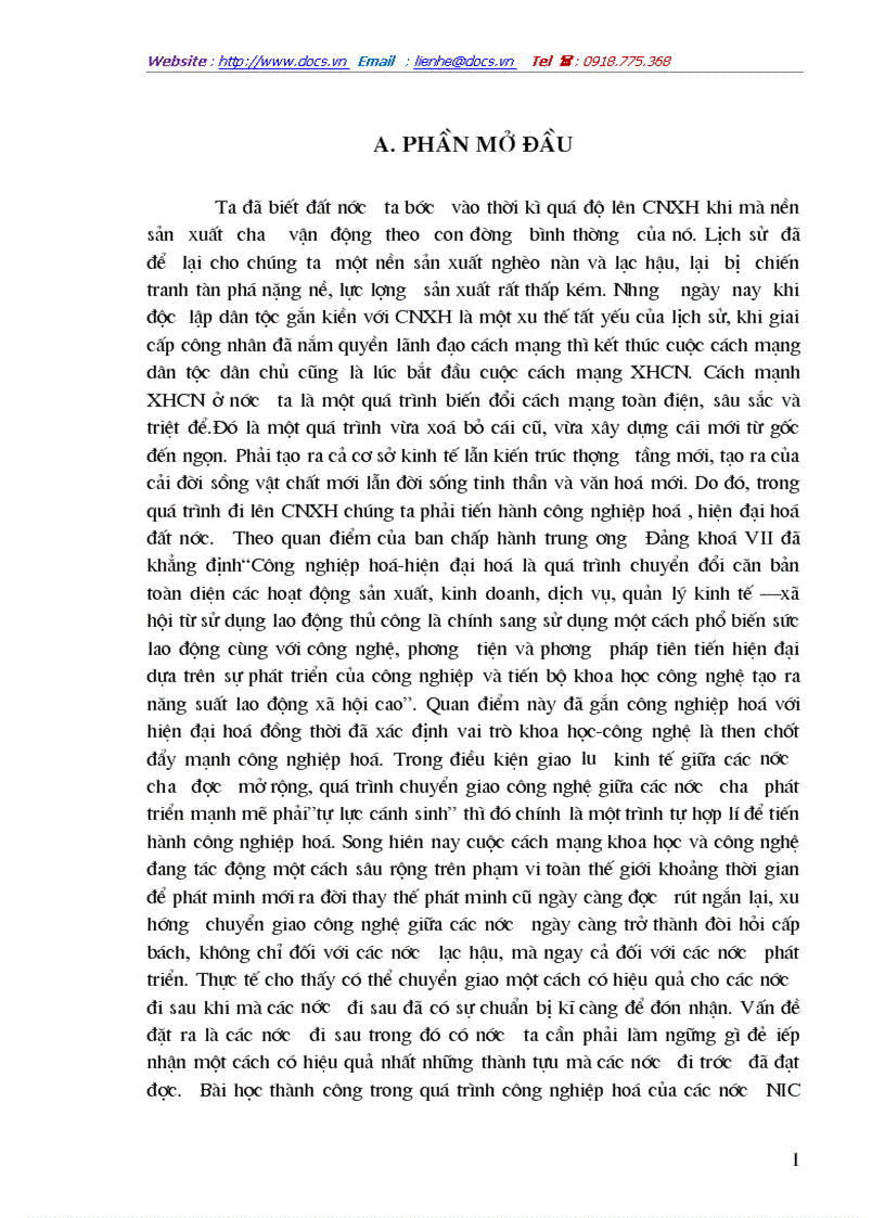 image for page Cở sở lý luận và thực tiễn của cách mạng Kh cn ở nước ta hiện nay