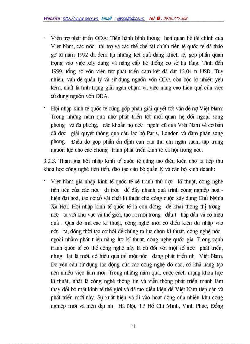 image for page Nền kinh tế hàng hoá nước ta trong quá trình hội nhập kinh tế quốc tế