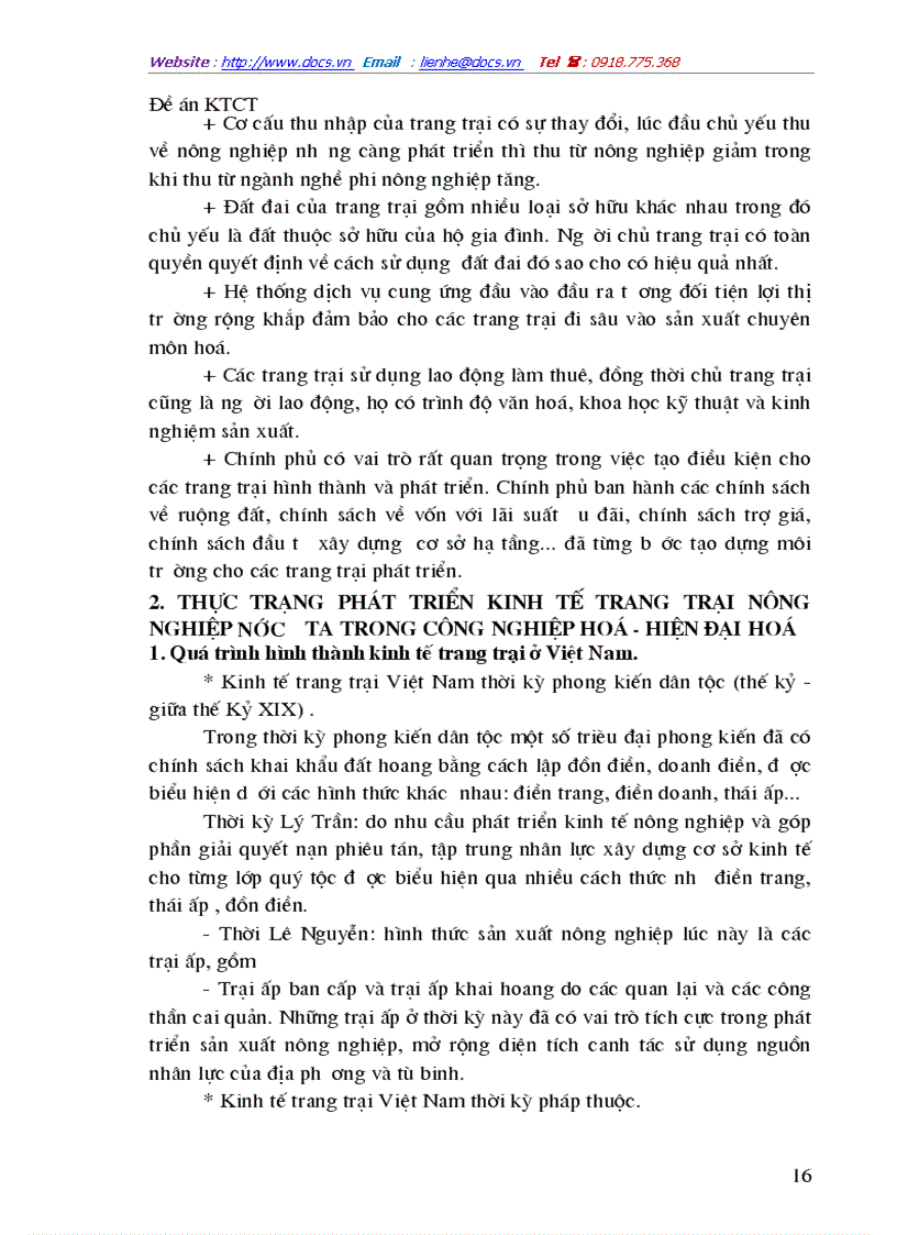 image for page Phát triển kinh tế trang trại nông nghiệp trong công nghiệp hoá hiện đại hoá ở nước ta hiện nay