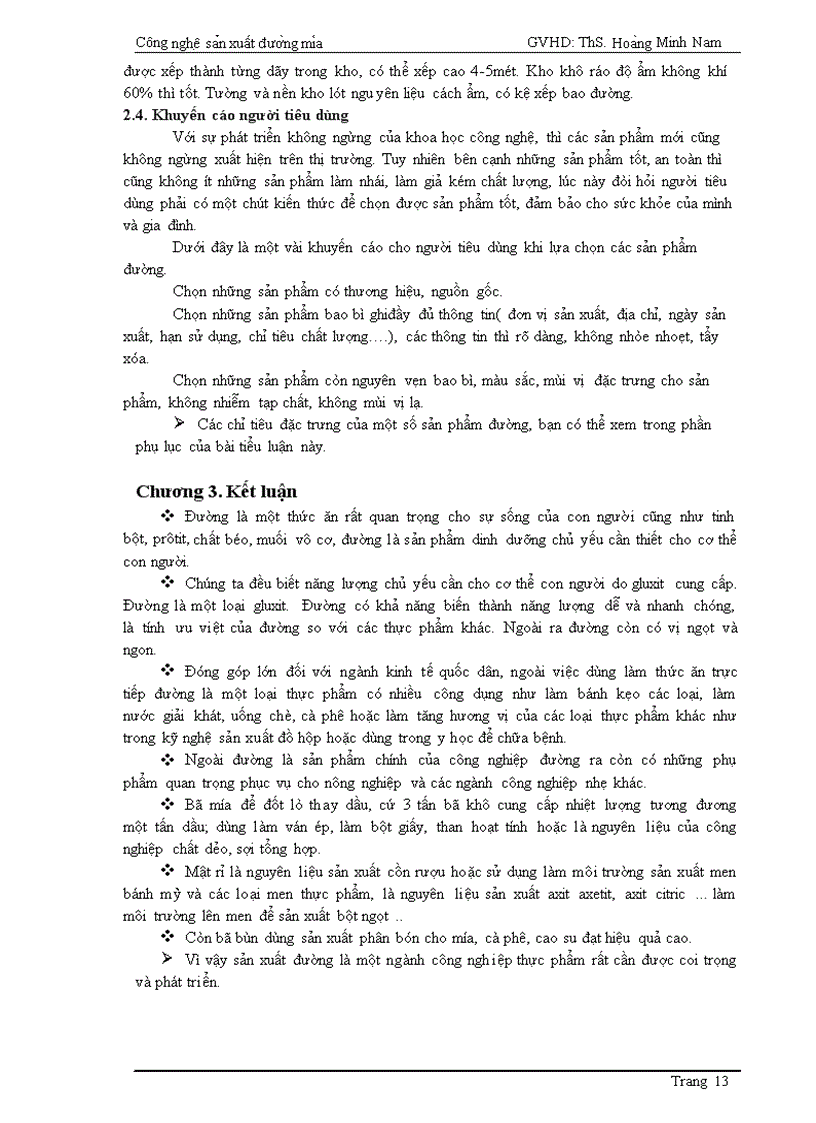 image for page Công nghệ sản xuất đường mía