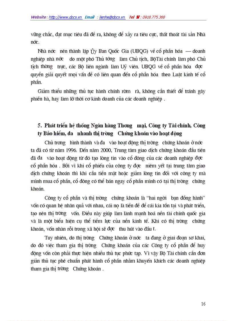 image for page Đẩy mạnh Cổ phần hoá một bộ phận doanh nghiệp nhà nước ở Việt Nam