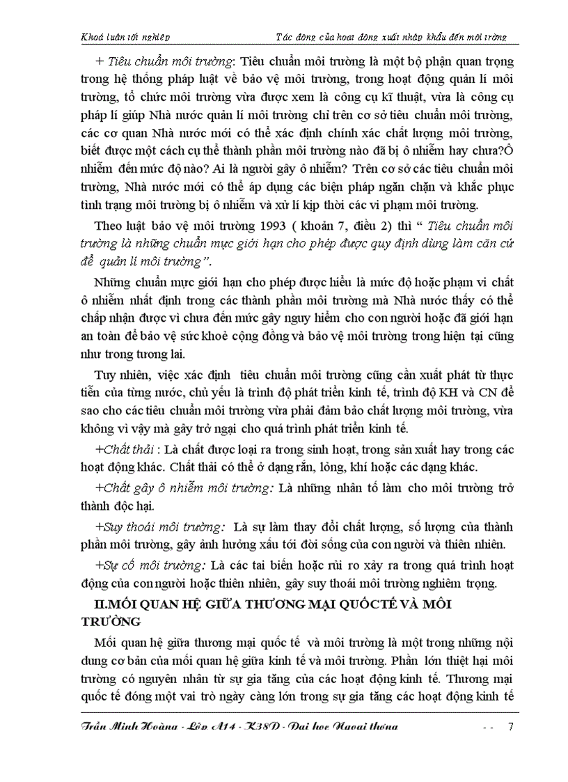 image for page Tác động của hoạt động xuất nhập khẩu đến môi trường ở Việt Nam