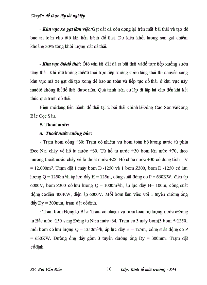 image for page Phân tích những tác động môi trường và đánh giá hiệu quả kinh tế môi trường của dự án cải tạo mở rộng khai thác kinh doanh than mỏ than Cọc Sáu