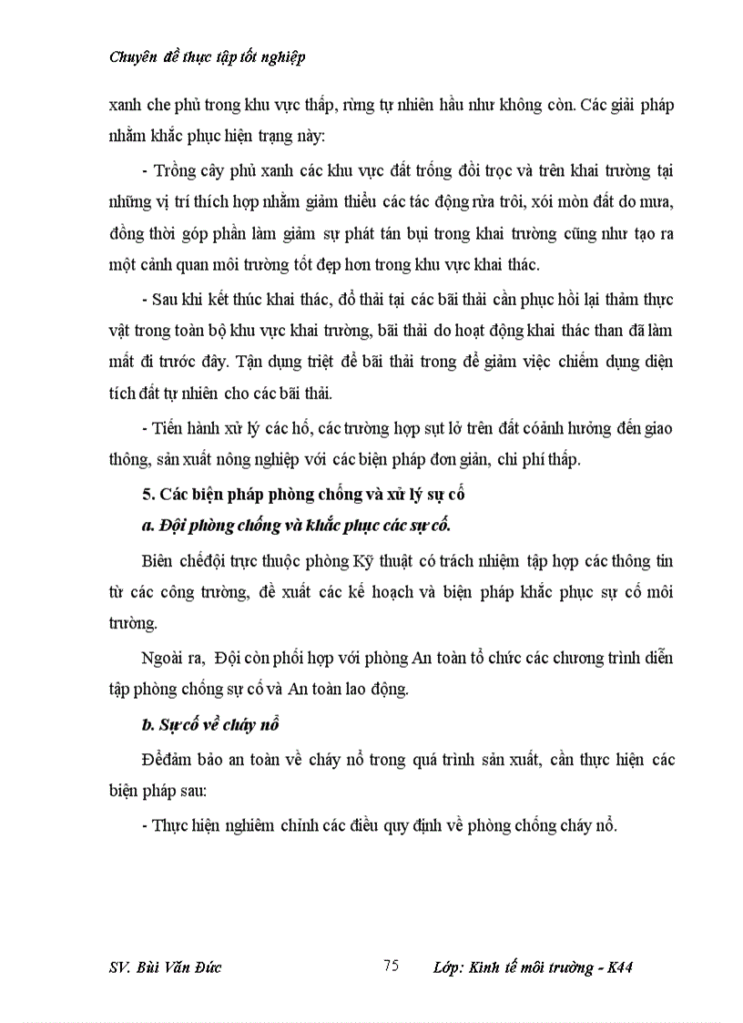 image for page Phân tích những tác động môi trường và đánh giá hiệu quả kinh tế môi trường của dự án cải tạo mở rộng khai thác kinh doanh than mỏ than Cọc Sáu