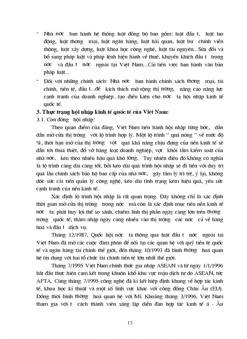 image for page Hội nhập kinh tế quốc tế và những thách thức đối với Việt Nam