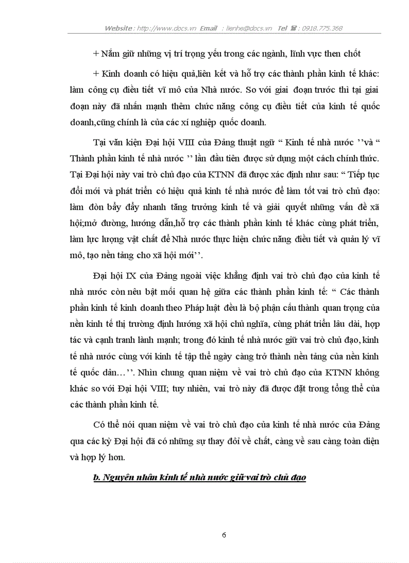 image for page Tăng cường vai trò chủ đạo của kinh tế nhà nước ở nước ta hiện nay