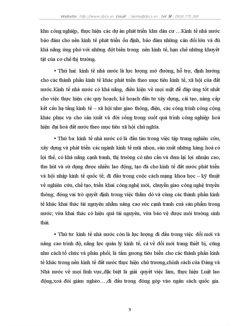 image for page Tăng cường vai trò chủ đạo của kinh tế nhà nước ở nước ta hiện nay