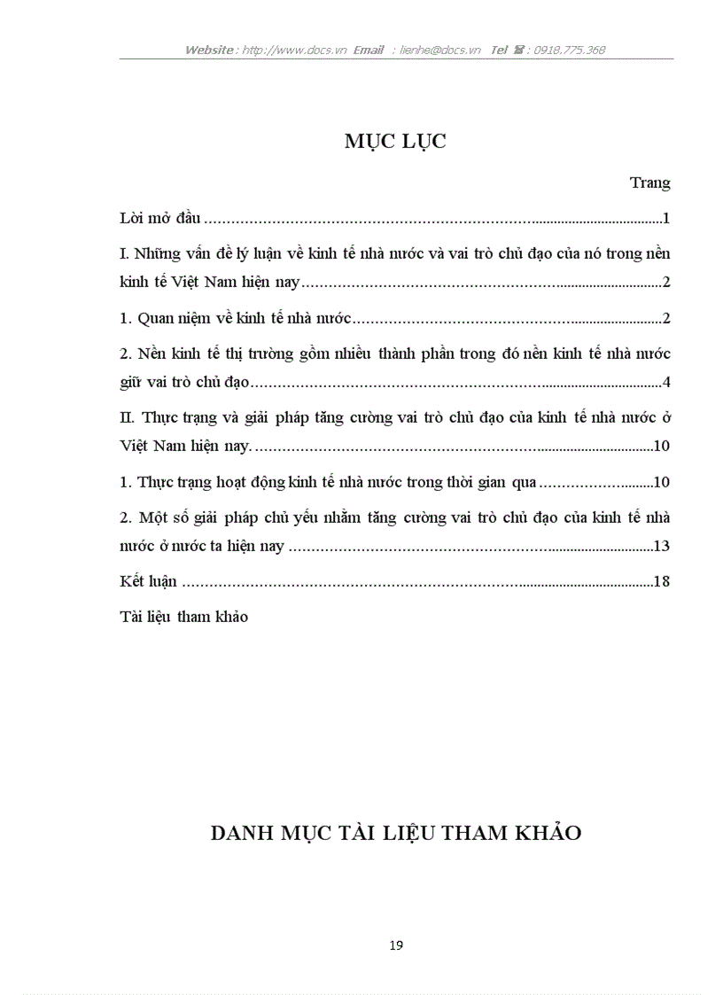 image for page Tăng cường vai trò chủ đạo của kinh tế nhà nước ở nước ta hiện nay