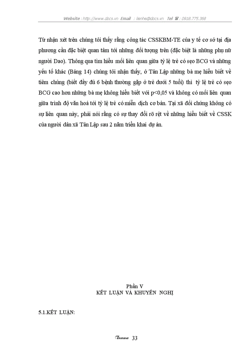 image for page Mô tả thực trạng nhu cầu chăm sóc sức khoẻ và sử dụng dịch vụ y tế tại xã Tân Lập núi huyện Chợ Đồn tỉnh Bắc Kạn