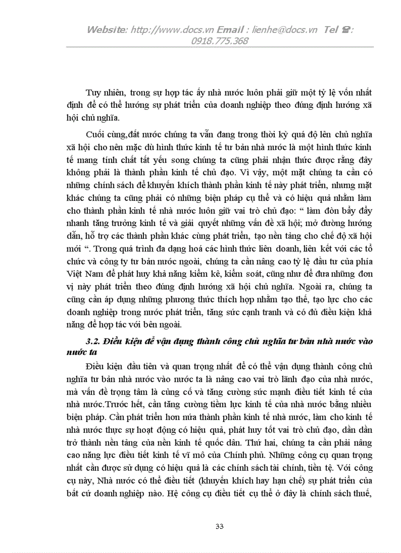 image for page Sự vận dụng lý luận của Lê nin về chủ nghĩa tư bản nhà nước vào nước ta hiện nay