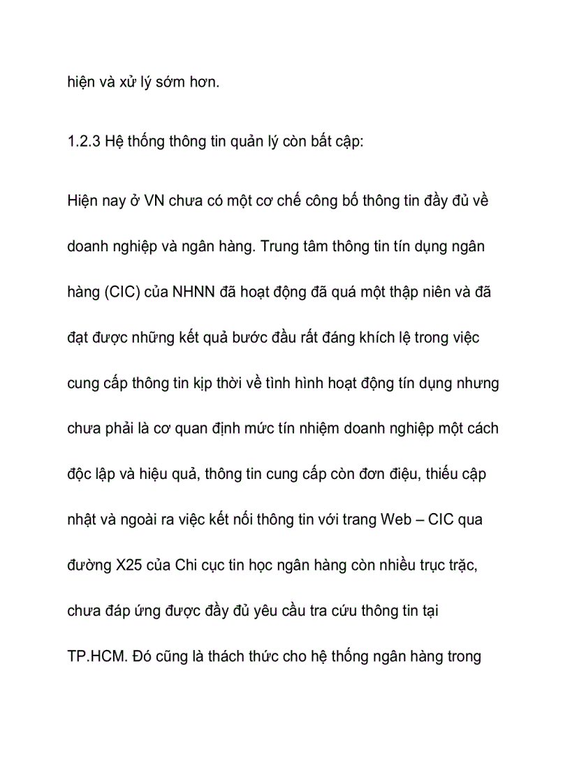 image for page Rủi ro tín dụng và quản lý rủi ro tín dụng của các ngân hàng thương mại tại TP HCM