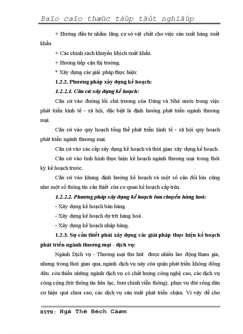 image for page Những biện pháp nhằm thực hiện kế hoạch phát triển Thương mại dịch vụ của quận Hải Châu năm 2005