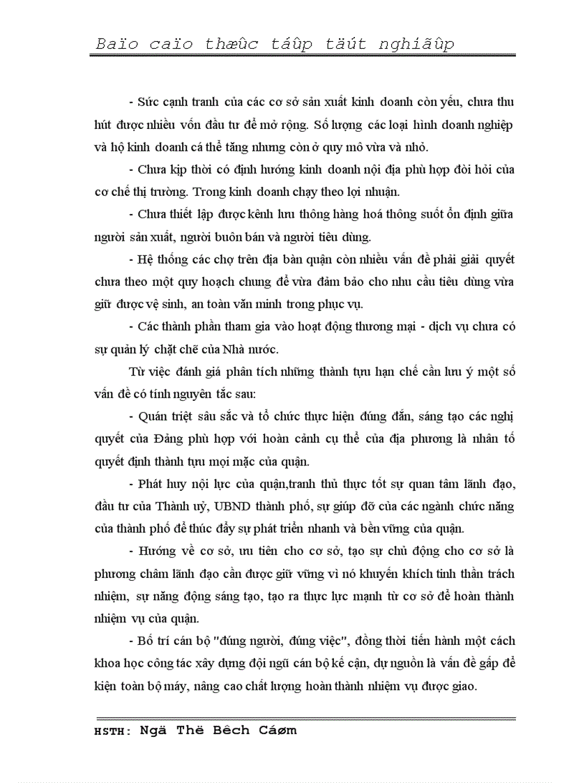 image for page Những biện pháp nhằm thực hiện kế hoạch phát triển Thương mại dịch vụ của quận Hải Châu năm 2005