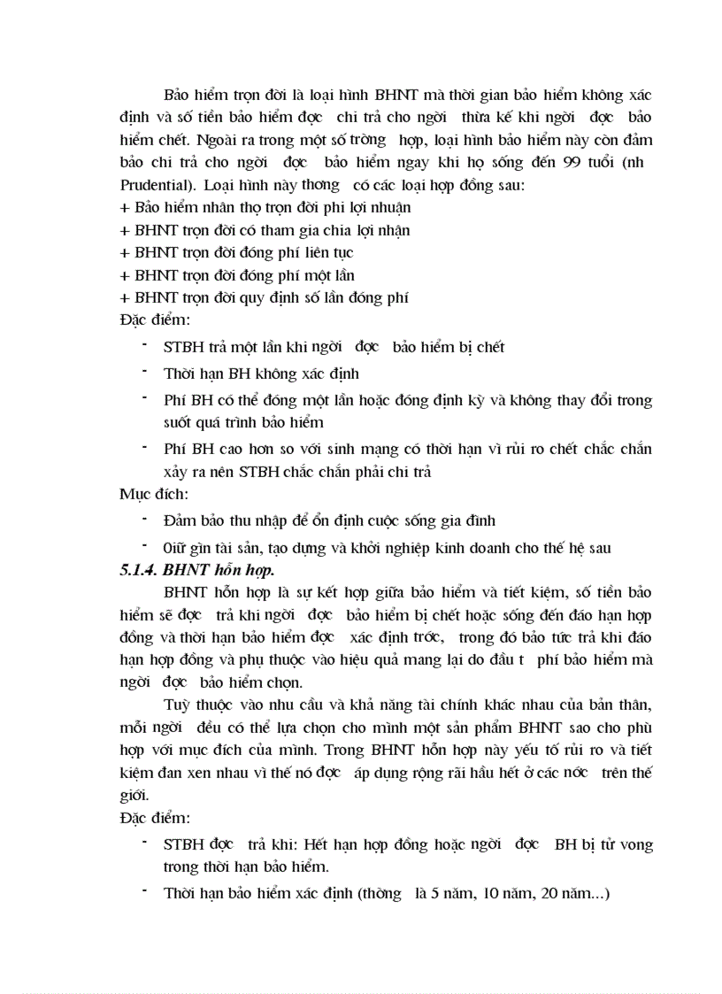 image for page Tổng quan về bảo hiểm nhân thọ