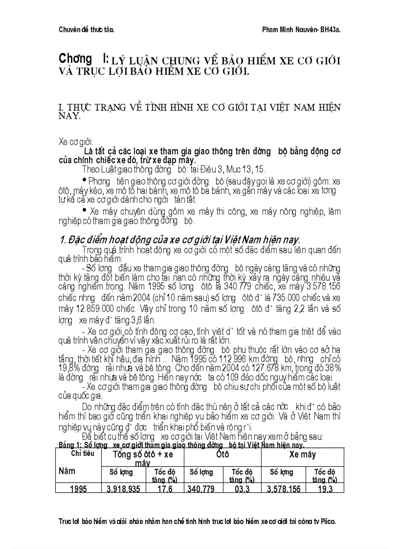 image for page Bảo hiểm xe cơ giới và trục lợi bảo hiểm xe cơ giới